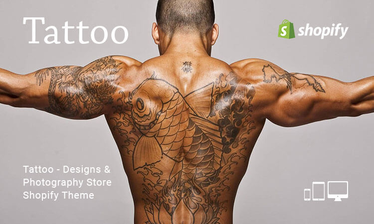 Creative Tattoo WordPress Theme #55046 - TemplateMonster