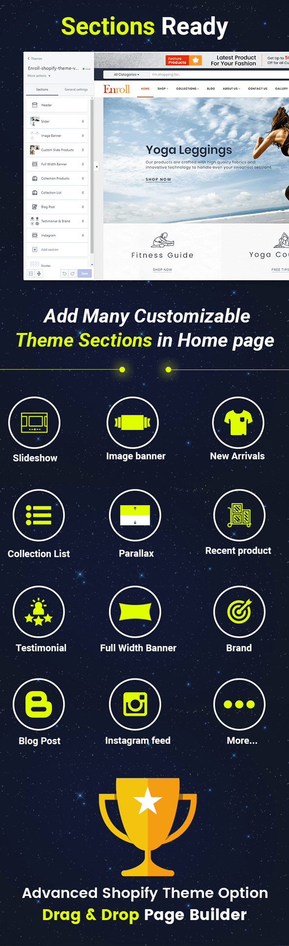 Full Theme Features